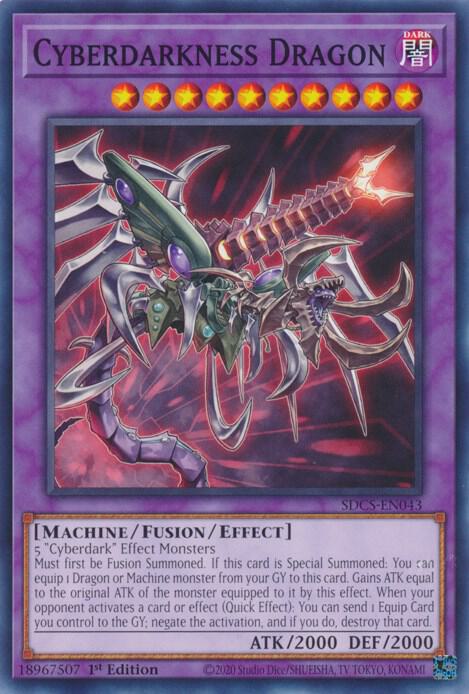 Cyberdarkness Dragon (SDCS-EN043) (SDCS)