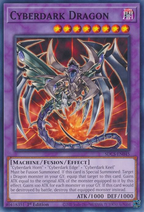 Cyberdark Dragon (SDCS-EN045) (SDCS)
