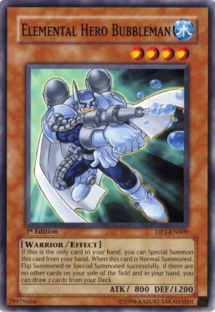 Elemental Hero Bubbleman (DP1-EN009) (DP1)