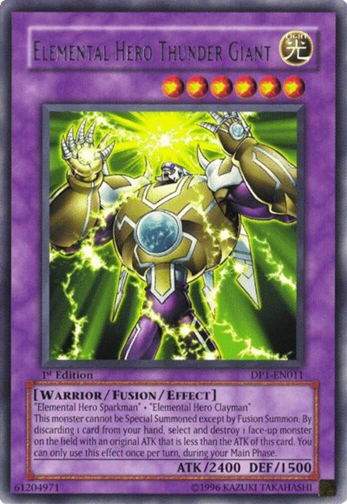 Elemental Hero Thunder Giant (DP1-EN011) (DP1)