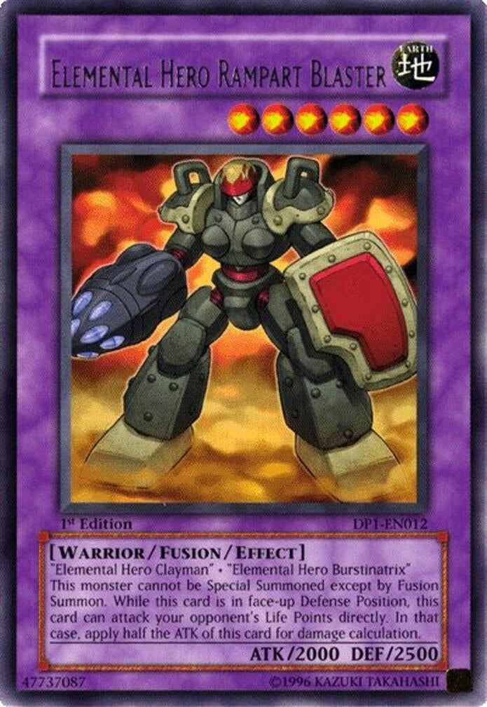 Elemental Hero Rampart Blaster (DP1-EN012) (DP1)