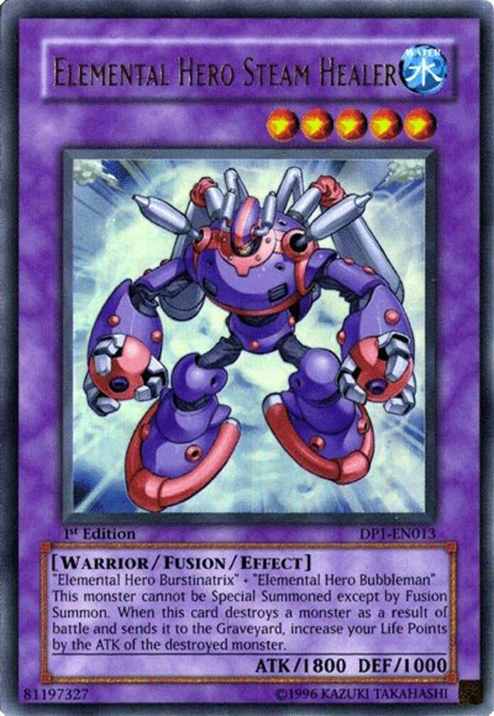 Elemental Hero Steam Healer (DP1-EN013) (DP1)