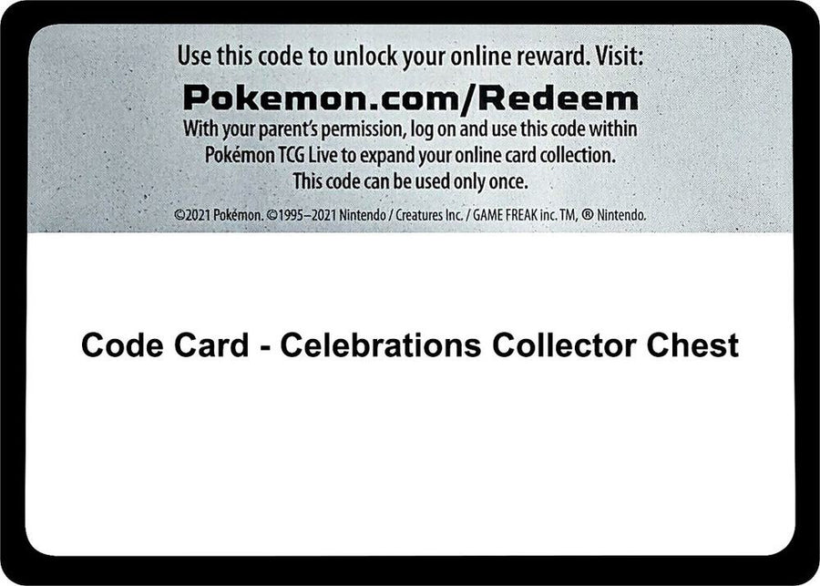 Code Card - Celebrations Collector Chest (CLB)
