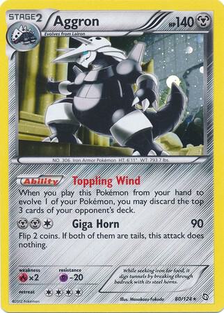 Aggron - 80/124 (Cosmos Holo) (080/124) (BLE)