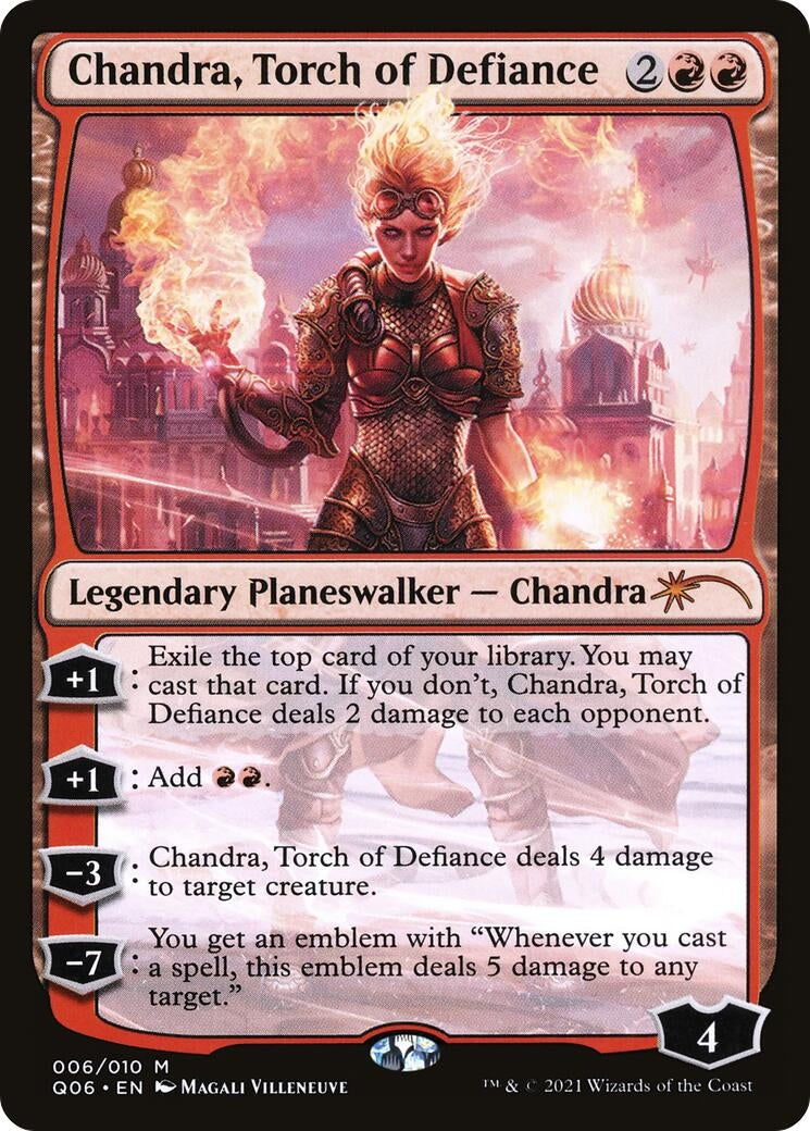 Chandra, Torch of Defiance (6) (UMP)