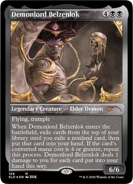Demonlord Belzenlok (Foil Etched) (159) (SLD)