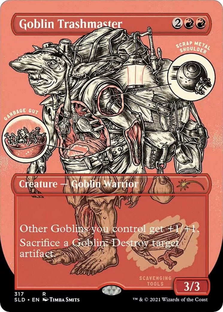 Goblin Trashmaster (Foil Etched) (317) (SLD)
