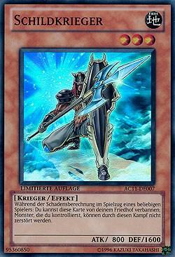 Shield Warrior (German) - "Schildkrieger" (AC11-DE007) (AC11)