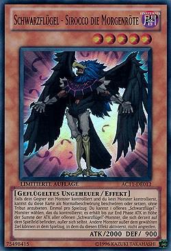 Blackwing - Sirocco the Dawn (German) - "Schwarzflugel - Sirocco die Morgenröte" (AC11-DE013) (AC11)