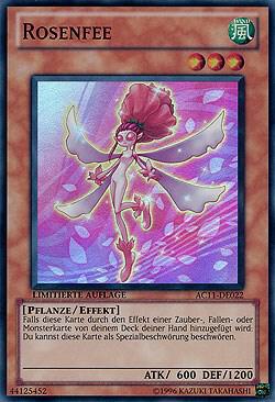 Rose Fairy (German) - "Rosenfee" (AC11-DE022) (AC11)