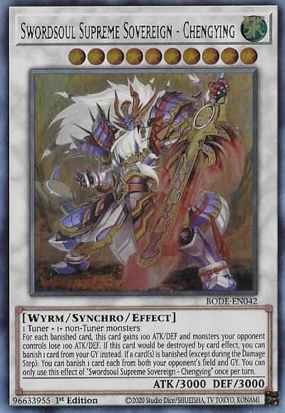 Swordsoul Supreme Sovereign - Chengying (BODE-EN042) (BODE)