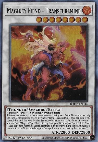 Magikey Fiend - Transfurlmine (BODE-EN044) (BODE)