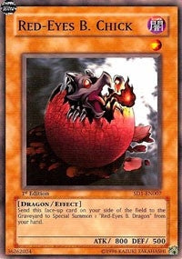 Red-Eyes B. Chick (SD1-EN007) (SD1)