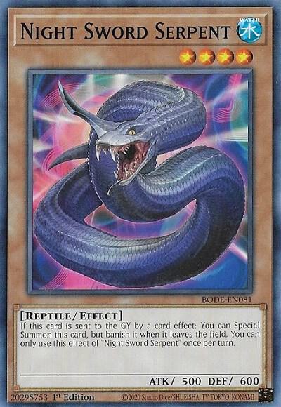 Night Sword Serpent (BODE-EN081) (BODE)