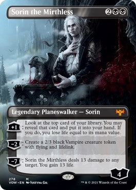 Sorin the Mirthless (Borderless) (278) (VOW)