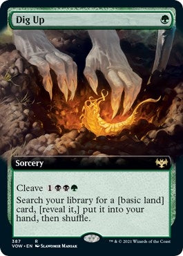 Dig Up (Extended Art) (387) (VOW)