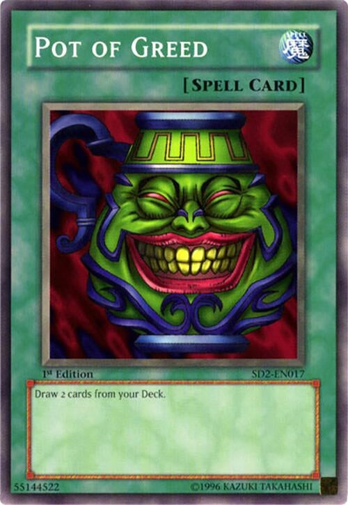 Pot of Greed (SD2-EN017) (SD2)