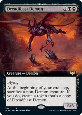 Dreadfeast Demon (Extended Art) (369) (VOW)