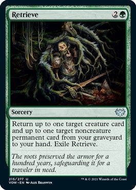 Retrieve (215) (VOW)
