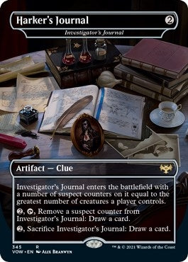 Harker's Journal - Investigator's Journal (345) (VOW)