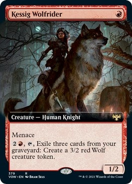 Kessig Wolfrider (Extended Art) (379) (VOW)