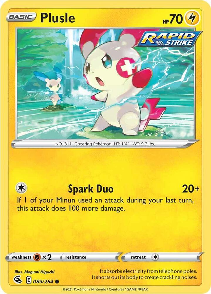 Plusle (089/264) (SWSH08)