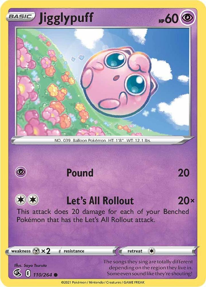 Jigglypuff (110/264) (SWSH08)