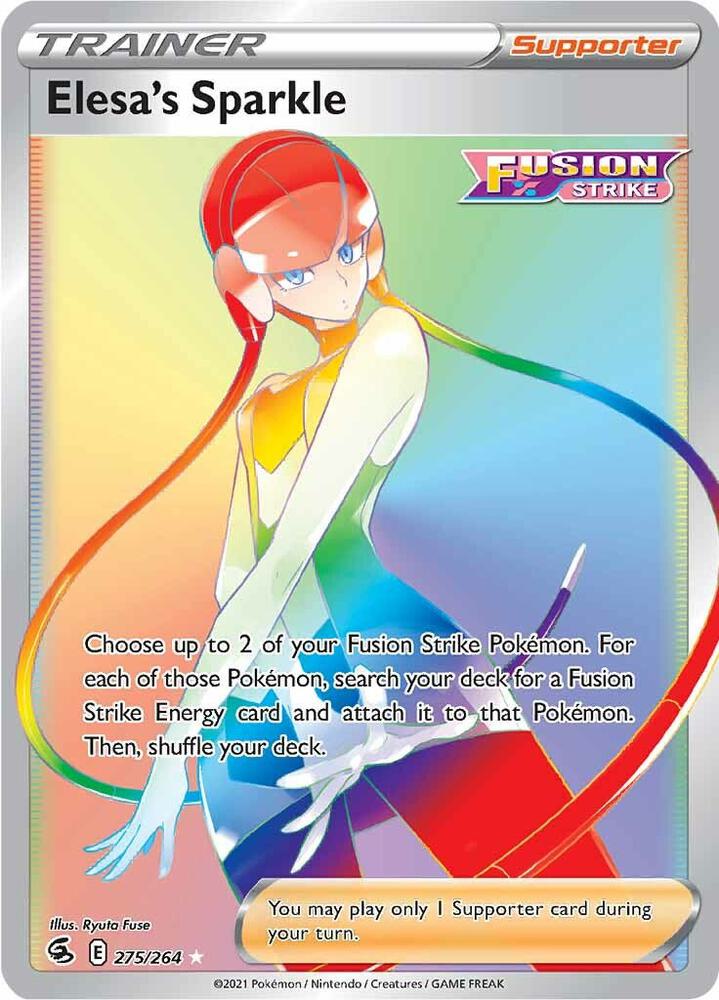 Elesa's Sparkle (Secret) (275/264) (SWSH08)