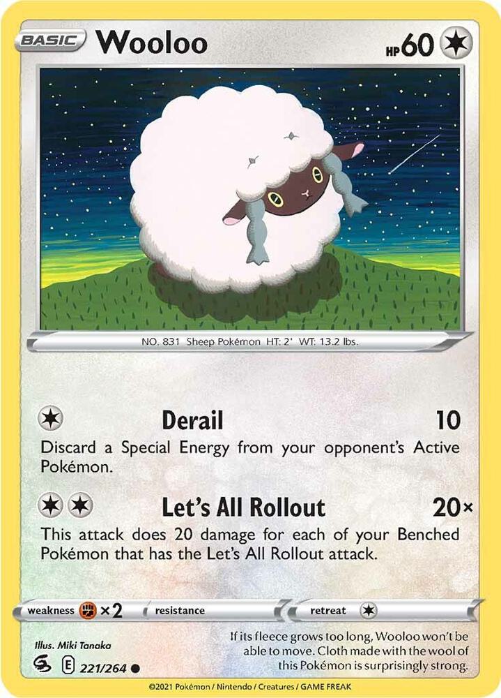 Wooloo (221) (221/264) (SWSH08)