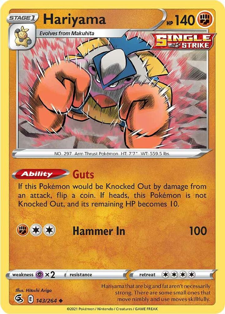 Hariyama (143/264) (SWSH08)