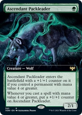 Ascendant Packleader (Extended Art) (383) (VOW)