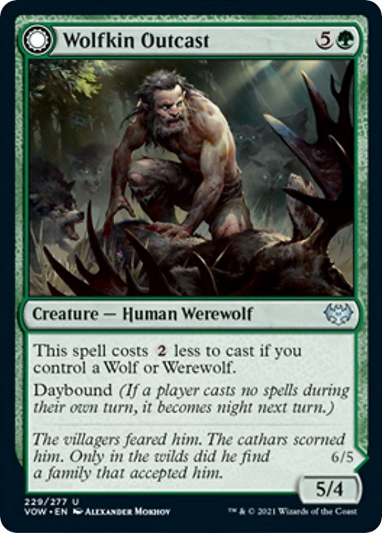 Wolfkin Outcast (229) (VOW)