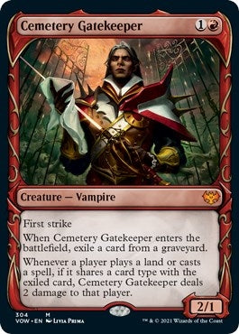 Cemetery Gatekeeper (Showcase) (304) (VOW)