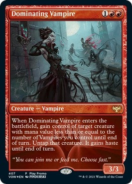 Dominating Vampire (407) (PLAY)