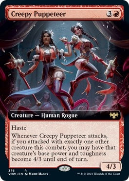 Creepy Puppeteer (Extended Art) (376) (VOW)