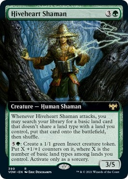 Hiveheart Shaman (Extended Art) (390) (VOW)