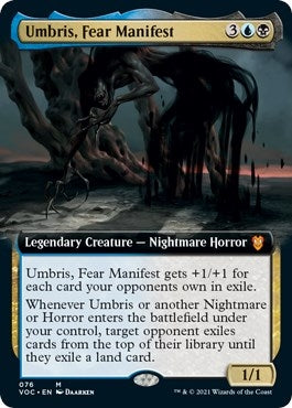Umbris, Fear Manifest (Extended Art) (76) (VOC)