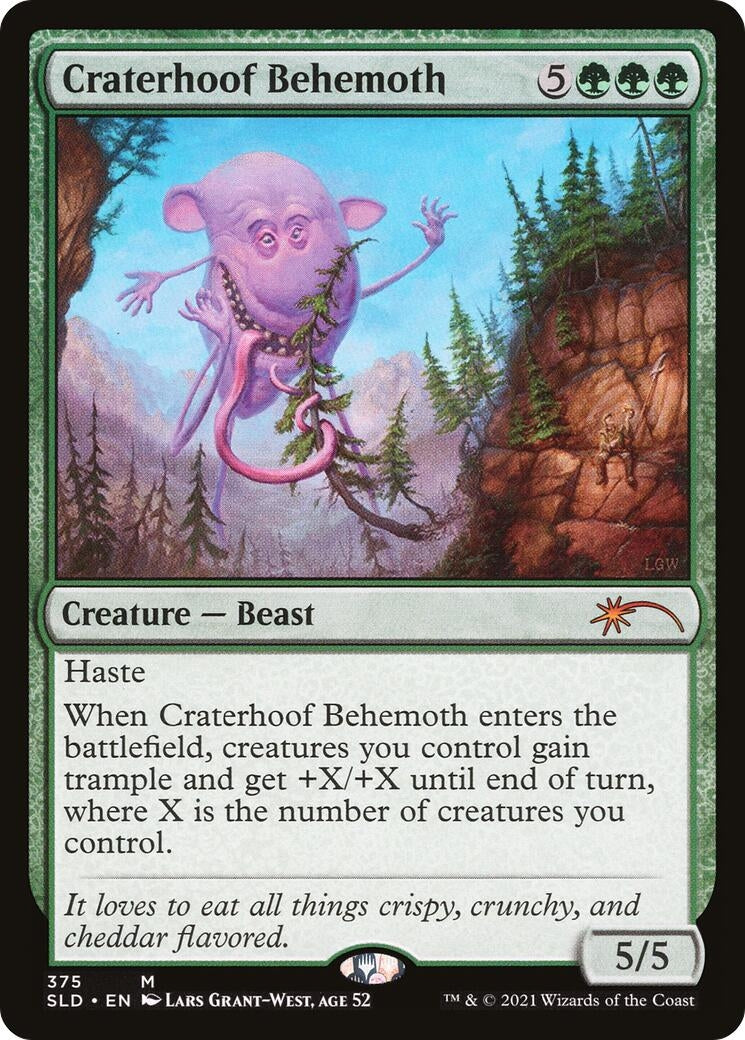 Craterhoof Behemoth (375) (375) (SLD)