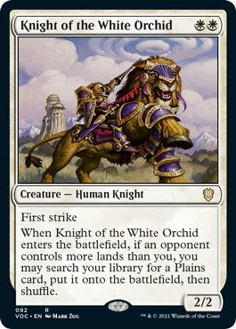 Knight of the White Orchid (92) (VOC)