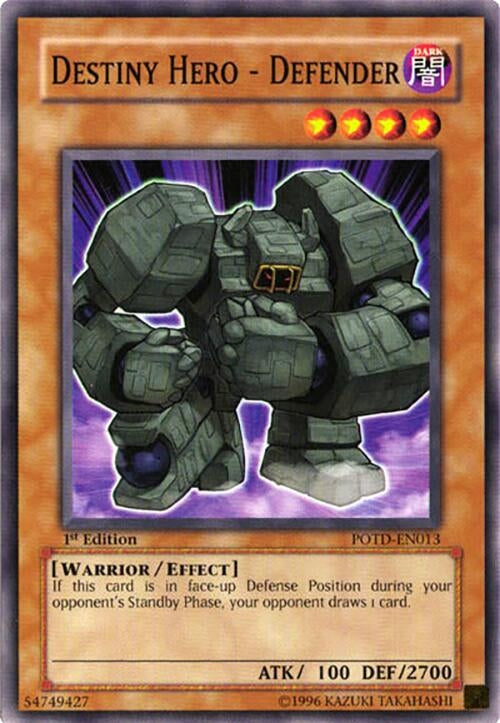 Destiny Hero - Defender (POTD-EN013) (POTD)