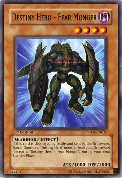 Destiny Hero - Fear Monger (POTD-EN016) (POTD)