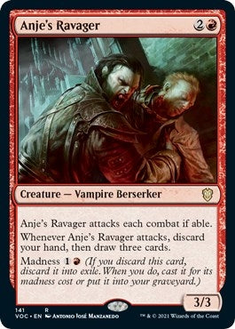 Image for Anje's Ravager (141) (VOC) - Magic: The Gathering