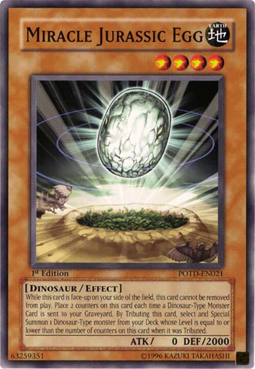 Miracle Jurassic Egg (POTD-EN021) (POTD)