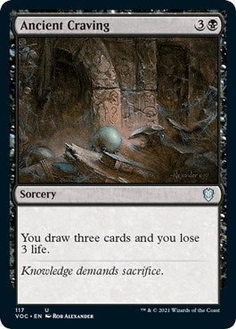 Image for Ancient Craving (117) (VOC) - Magic: The Gathering