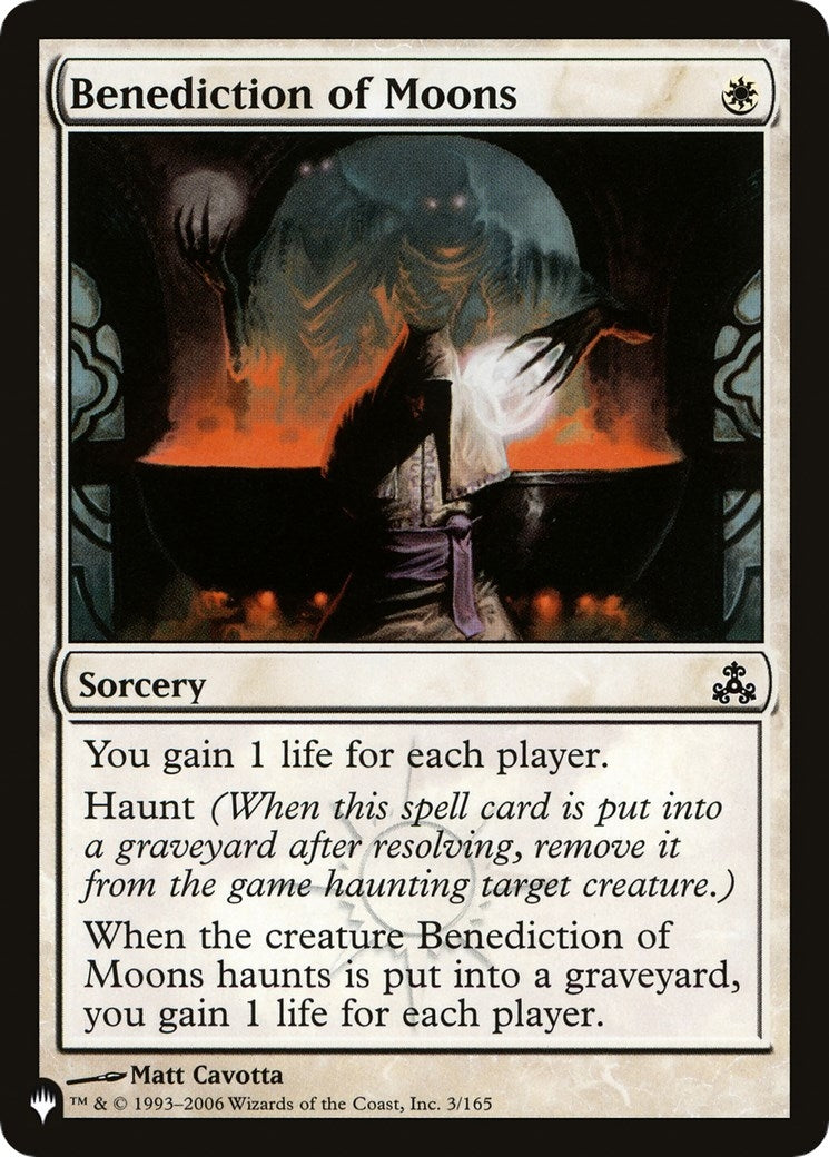 Benediction of Moons (3/165) (LIST)