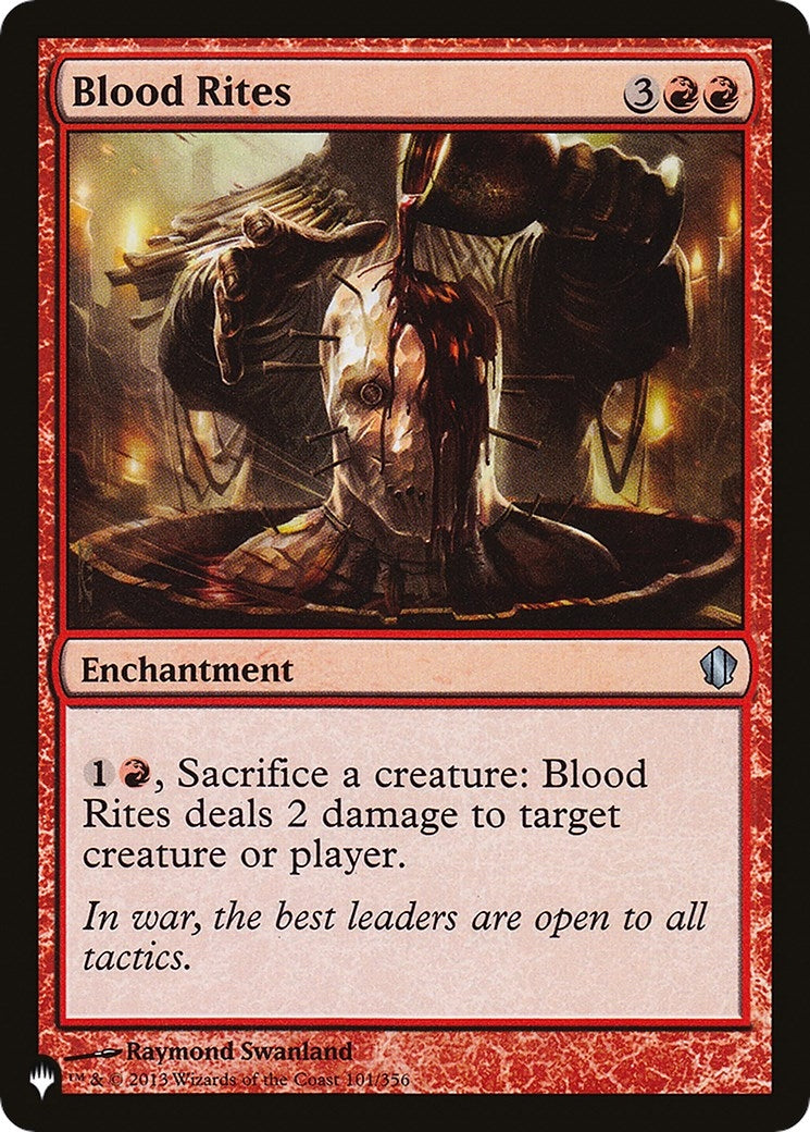 Blood Rites (101/356) (LIST)