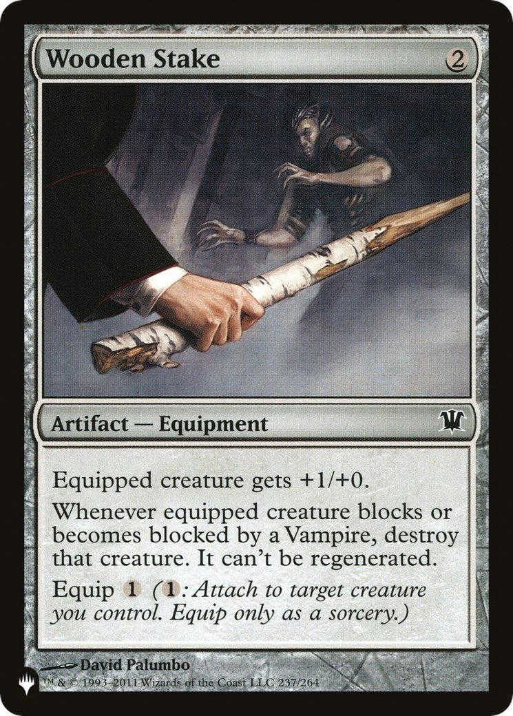 Wooden Stake (237/264) (LIST)