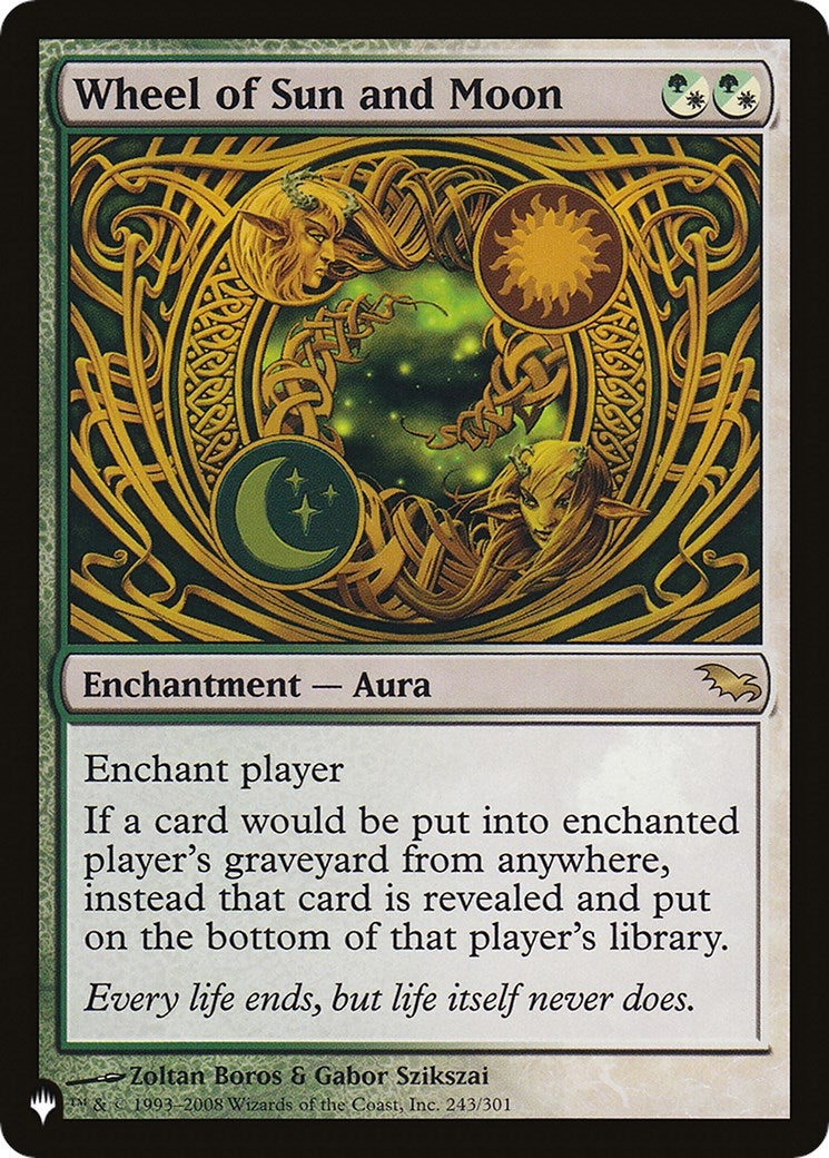 Wheel of Sun and Moon (243/301) (LIST)