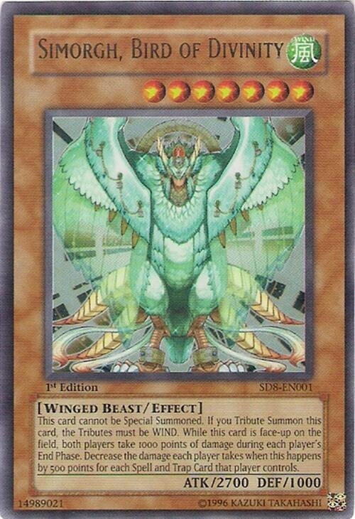 Simorgh, Bird of Divinity (SD8-EN001) (SD8)