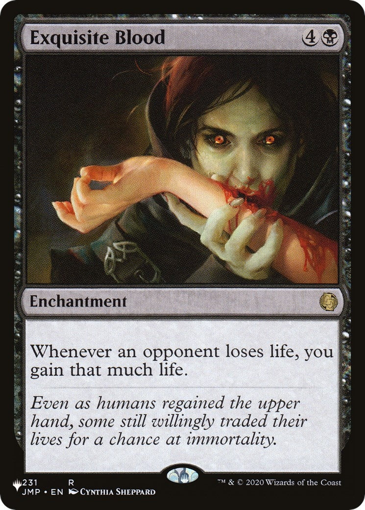Exquisite Blood (231/078) (LIST)